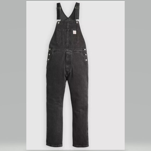 Levis Mens Workwear Overalls Dark Wash Black Size XXL NWT - Picture 4 of 10